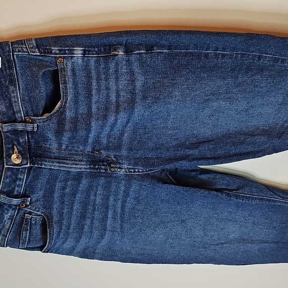 American Eagle Stretch Size 6 High Rise Mom Jeans - Picture 2 of 8